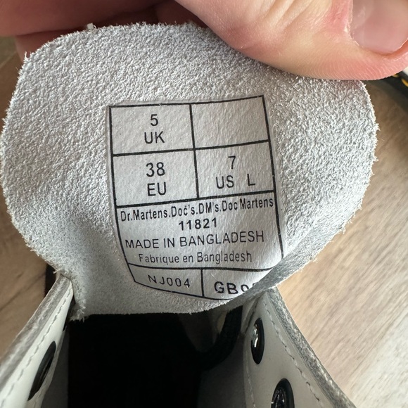 Dr Martens 1460 Leather combat boots size 7 - Picture 5 of 8